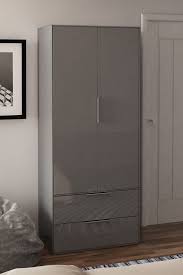 Buy Frank Olsen Smart Gloss Wardrobe From The Next Uk Online Shop In 2021 Single Wardrobe Wardrobe Design Bedroom Bedroom Cupboard Designs