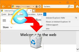 On the left pane of the window, click the turn windows features on or off link. Windows 10 Internet Explorer Entfernen Onlinepc Ch