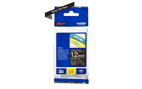 Label maker tapes & printer labels. Tze 335 Original Schriftband Weiss Auf Schwarz Brother