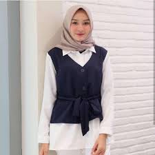 56 model baju tunik modern terbaru 2020 top mode. Harga Model Atasan Muslim Blouse Terbaik Agustus 2021 Shopee Indonesia