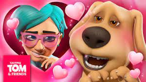 Nerds in Love! 💘 Talking Tom & Friends Valentine's Collection - YouTube