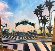 Paris, san fran, london, chicago, nyc & hundreds more! Santa Monica Pier Intersection John Natsoulas Gallery