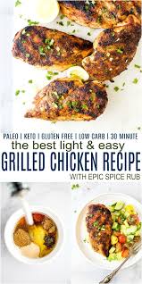 2 pounds chicken wings, split at the joint, tips removed. Juicy Grilled Chicken Breast With Homemade Spice Rub Easy Recipe