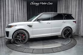 Everything you need to know about pricing, specs, features, fuel finally, the mighty range rover sport svr pictured below steps things up with an upgraded version of the above v8 good for. Used 2020 Land Rover Range Rover Sport Svr Carbon Fiber Exterior Package Loaded For Sale Special Pricing Chicago Motor Cars Stock 17391a