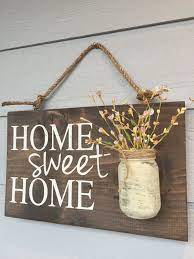 Porch Decor Mother S Day Gift Home Sweet Home Rustic Front Door Sign Decor Gift Outdoor Signs For House Home Front Porch Wood Sign Wood Signs For Home Rustic Diy Diy