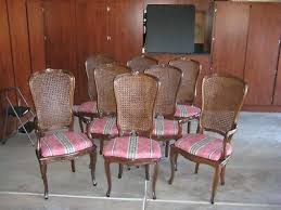 Make your home a sanctuary. French Provincial Dining Room Set With 6 Lenoir Chairs Side Buffet And Table 290 00 Picclick