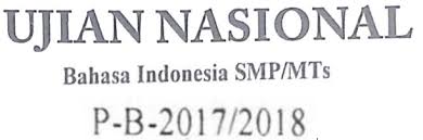 Pembahasan Soal Un Tahun 2017 2018 Bahasa Indonesia Smp Mts Nomor 6 Kalimat Utama Paragraf Zuhri Indonesia
