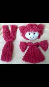 bebek sac yapimi oyuncak bebek saci yaratici boncuk