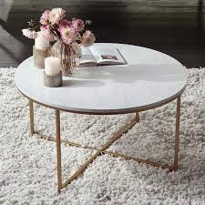 Coffee table size and dimensions are just as important as the shape and style. Aurelia 36 Wide Faux Marble And Gold Modern Coffee Table 24w56 Lamps Plus Gold Coffee Table Decorating Coffee Tables Modern Coffee Tables