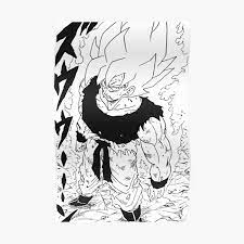 Which is weird, because almost every other manga series i have seen/owned produced by viz is pretty well done. Dragon Ball Z Super Saiyan Goku Manga Panel Poster By Torgraphix Redbubble
