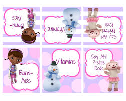 Doc Food Labels 2 Jpg 3 000 2 400 Pixeles Doc Mcstuffins Birthday Party Birthday Party Printables Doc Mcstuffins