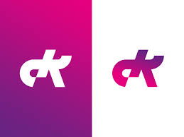 Dk Monogram Business Logo Design Personal Logo Inspiration Cool Lettering