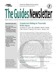 Pdf Impairment Rating In Traumatic Brain Injury