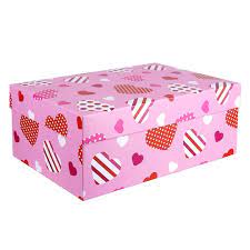 Heart boxes for flowers michaels. Heart Pattern Photo Box By Simply Tidy Michaels