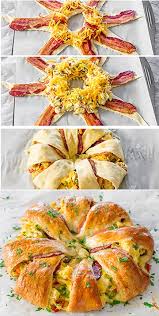 5 Idees De Dejeuners Pour La Fin De Semaine Viteunerecette Recipes Breakfast Recipes Crescent Breakfast