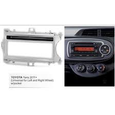 ♌toyota yaris bluetooth adapter as well as cheap prices and more! Single Din Car Radio Fascia Panel For Toyota Yaris Xp130 2011 2014 Left Right Wheel Facia Plate Dash Kit Install Bezel Trim Adapter Buy From 40 On Joom E Commerce Platform