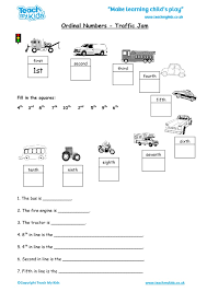 Educational song for kids about ordinal numbers.original song by english vitamin bubbles. Ordinal Numbers Traffic Jam Tmk Education