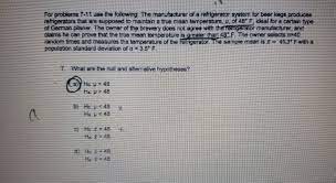 Solved For Problems 7 11 Use The Following The Manufacturer Chegg Com
