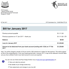 Employer must provide a bank or insurance guarantee of $5,000 per work permit holder (except for malaysian work permit holders). Calculate Foreign Worker Levy Penalty