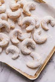 Place on greased cookie sheet. Almond Crescent Cookies Kipferl Cookies Video A Beautiful Plate