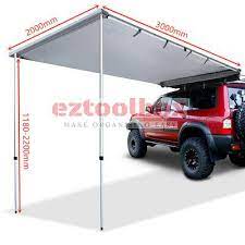 3m X 3m Car Side Awning Roof Rack Top Pull Out Tent Camping Trailer 4x4 4wd For Sale Online Ebay Roof Rack Car Awnings Awning Roof