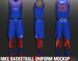 Download 760+ royalty free basketball jersey mockup vector images. Free Nike Nba Basketball Uniform Mockup On Behance