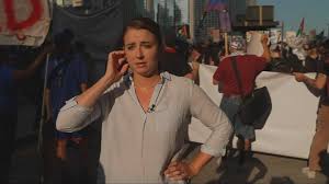 Checking in with the control room as we covered the first of many expected  protests here in Chicago for the DNC this week For @nbcnews