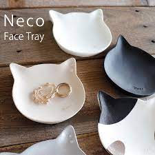 【楽天市場】【Neco】小物入れ ネコ フェイス トレー cat 猫 ティーズコレクション T's COLLECTION : ララ・ナテュール