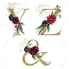 Samsung's galaxy z flip is definitely coming, and this is your clearest look yet at the design and specs. Floral Alphabet Set Letters Y Z With Flowers Bouquet Composition And Delicate Gold Geometric Shape Crystal Unique Collection For Wedding Invites Decoration And Many Other Concept Ideas Stock Photo Picture