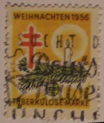 Patriarchenkreuz — patriarchenkreuz, ein hohes kreuz mit doppelten, meist in kleeblätter endigenden querarmen, deren oberer schmäler ist als der untere. Briefmarke Mit Patriarchenkreuz Tuberkulose Marke Weihnachten 1956 Marktkram
