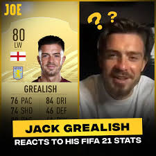 Jack grealish had a breakout season. Joe Co Uk Jack Grealish Reacts To His Fifa 21 Stats Facebook