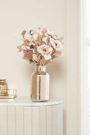 Faux orchid phalaenopsis in round glass vase. Buy Artificial Floral In Glass Vase From The Next Uk Online Shop