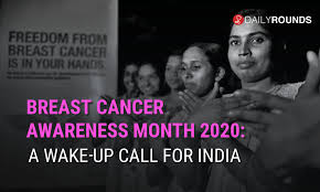 Cancer awareness month 2020 uk. Breast Cancer Awareness Month 2020 A Wake Up Call For India Dailyrounds