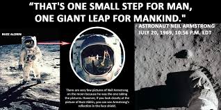Steve Berry - 50 Years Ago Today: "That's one small step for [a] man, one  giant leap for mankind." With these words at 10:56 p.m. EDT on July 20,  1969. Astronaut Neil
