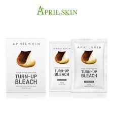 2) improves skin condition with natural cosmetics rejuvenates dull and fatigues skin April Skin Turn Up Bleach 30ml Hair Dye Shopee Malaysia