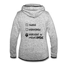 single verliebt katze frauen kapuzen fleecejacke in 2020 fleecejacke katzen frauen frau