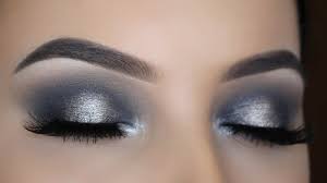 Black And Silver Glitter Eye Makeup Smokey Silver Halo Eye Makeup Tutorial Halo Eye Makeup Glitter Eye Makeup Silver Eye Makeup
