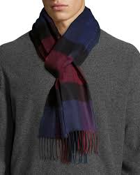 1424 ash rose made in united kingdom.washing instructions: Burberry Men S Half Mega Check Cashmere Scarf Bright Navy Blue Designer Clothes For Men Blue Scarf Men Blue Scarf Winter