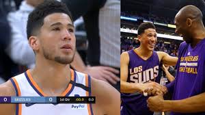 Smith says devin booker is the next kobe bryant. Devin Booker Holding Back Tears After The 24 Second Runoff To Honor Kobe Bryant Youtube
