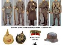 Beginning in 1916, the Pickelhaube (spiked helmet) was ...