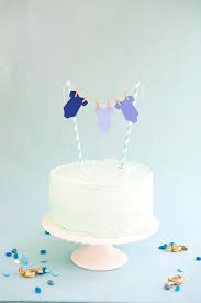 Discover party supplies and party decorations for all occasions, including birthdays, baby showers, graduations, anniversaries, retirements, and more! Baby Boy Onesie Cake Topper Diy