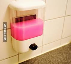 A soap dispenser that doesn't work right can be a huge annoyance, and it's an issue that has been encountered by every person who has ever visited a public bathroom. Does Anyone Else Love The Smell Of That Pink Public Bathroom Soap 9gag