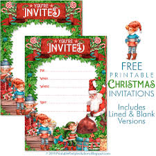 Quickly create enticing flyers, banners, cards, posters, and other similar materials to celebrate holidays. Free Printable Party Invitations Free Printable Santa Invites