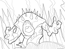 These oversized colouring pages include large, detailed. Marshmallow The Angry Giant Ice Frozen Coloring Pages Printable