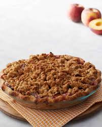 Peach Crumble Pie Recipe Recipe Peach Crumble Crumble Recipe Pie Crumble