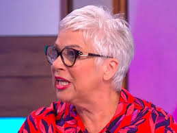 Denise Welch rips into TV star live