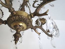 Buy spanish architectural antiques and get the best deals at the lowest prices on ebay! Antique Brass Chandelier Vintage Spanish Style Ornate Large Hanging Light Fixture With P Antique Brass Chandelier Brass Chandelier Makeover Brass Chandelier
