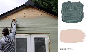 Johnstone's woodcare garden colours is a fade resisting smooth and rich coloured paint for exterior wood. The Best Colours To Paint A Shed As Picked By An Interior Designer Daily Mail Online