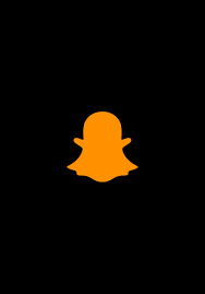 App Covers Snapchat Orange Snapchat Logo Iphone Wallpaper Tumblr Aesthetic Halloween Icons