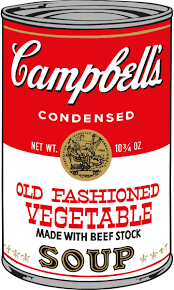 Image result for andy warhol Campbell's Soup